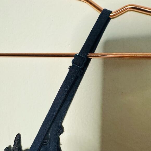 NWT Astr the Label ALine Lace Adjustable Strap Midi Dress Black Purple Size XS - Picture 10 of 12